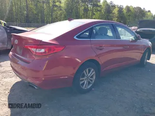 2016 Hyundai Sonata 2.4L SE with VIN 5NPE24AF7GH334761, listed as a IAAI auction lot 41979132 with 139,854 mi miles. Bid and sale history available at carsss.com. Image 4.