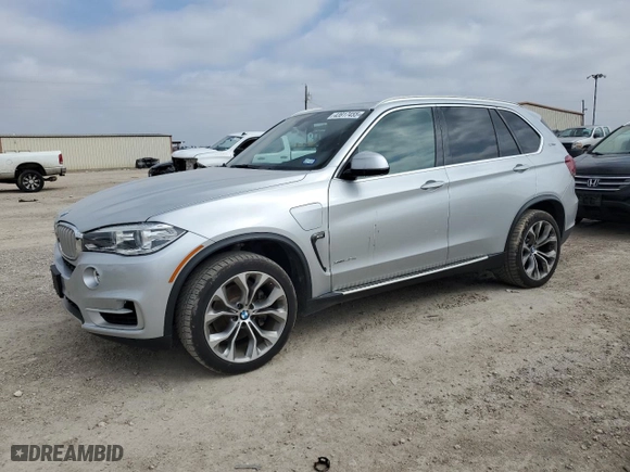 2017 BMW X5 xDrive40e iPerformance with VIN 5UXKT0C53H0S80725, listed as a Copart auction lot 43917455 with 114,895 mi miles and Clean Title. Bid and sale history available at carsss.com. Image 1.