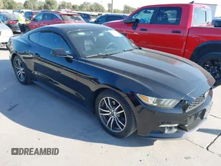 2016 Ford Mustang EcoBoost with VIN 1FA6P8TH0G5237354, listed as a IAAI auction lot 40596280 with 99,049 mi miles. Bid and sale history available at carsss.com. Image 1.
