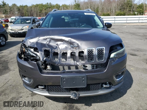 2021 Jeep Cherokee Limited with VIN 1C4PJMDXXMD184761, listed as a Copart auction lot 50923415 with 30,881 mi miles and Salvage title. Bid and sale history available at DreamBid. Image 5.