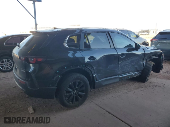 2024 Mazda CX-50 S Premium with VIN 7MMVABDM5RN211173, listed as a Copart auction lot 47625005 with 11,428 mi miles and Salvage Title. Bid and sale history available at DreamBid. Image 3.