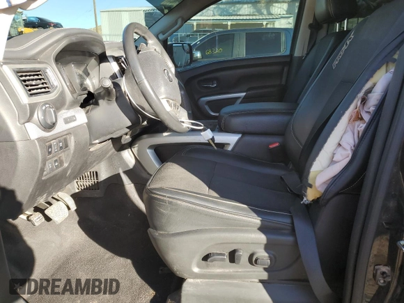 2017 Nissan Titan SV with VIN 1N6AA1E59HN509950, listed as a Copart auction lot 42231085 with 143,746 mi miles and Salvage Title. Bid and sale history available at DreamBid. Image 7.