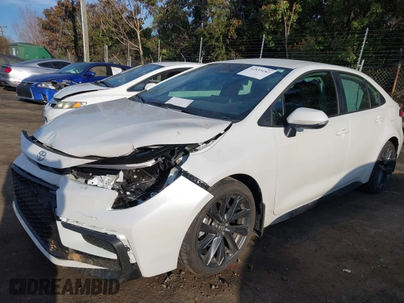 2024 Toyota Corolla SE with VIN 5YFS4MCE3RP216696, listed as a IAAI auction lot 41833182 with 7,738 mi miles and . Bid and sale history available at DreamBid. Image 17.