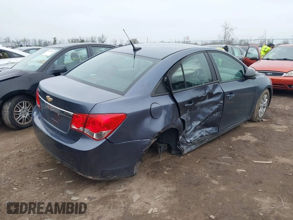 2014 Chevrolet Cruze LS with VIN 1G1PA5SH9E7274901, listed as a IAAI auction lot 42013231 with 95,204 mi miles and . Bid and sale history available at DreamBid. Image 4.
