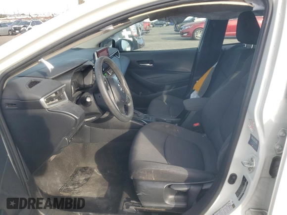 2020 Toyota Corolla LE with VIN 5YFEPRAE6LP023101, listed as a Copart auction lot 80712564 with 151,795 mi miles and Salvage Title. Bid and sale history available at carsss.com. Image 7.