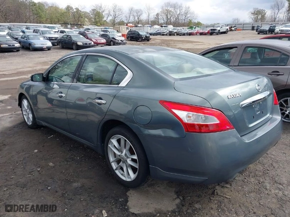 2009 Nissan Maxima 3.5 SV w/Premium Pkg with VIN 1N4AA51EX9C856464, listed as a IAAI auction lot 41733424 with 195,161 mi miles. Bid and sale history available at carsss.com. Image 14.