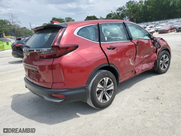 2020 Honda CR-V LX with VIN 5J6RW1H23LA010449, listed as a Copart auction lot 54131545 with 26,934 mi miles and Non Repairable. Bid and sale history available at carsss.com. Image 3.