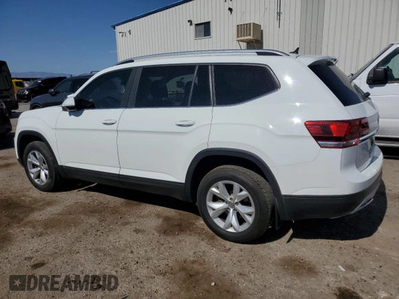 2018 Volkswagen Atlas SE with VIN 1V2CR2CA6JC575771, listed as a Copart auction lot 60574805 with 108,433 mi miles and Salvage title. Bid and sale history available at DreamBid. Image 2.
