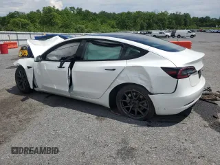 2023 Tesla Model 3 с VIN 5YJ3E1EA7PF396624, выставлен на аукционе Copart как лот 61651765 с пробегом Не указан миль и Чистый • Clean title. История ставок и продаж доступна на DreamBid. Изображение 2.