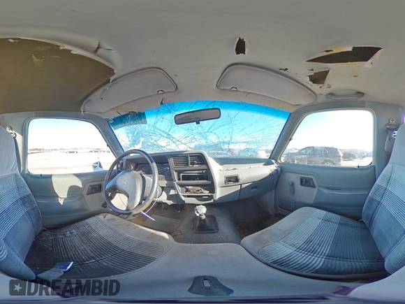 1992 Ford Ranger with VIN 1FTCR10A5NTA34829, listed as a Copart auction lot 80017304 with 77,947 mi miles and Salvage Title. Bid and sale history available at carsss.com. Image 13.