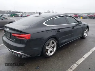 2021 Audi A5 Sportback S line Premium Plus with VIN WAUFACF50MA052060, listed as a IAAI auction lot 41466859 with 50,911 mi miles. Bid and sale history available at carsss.com. Image 4.