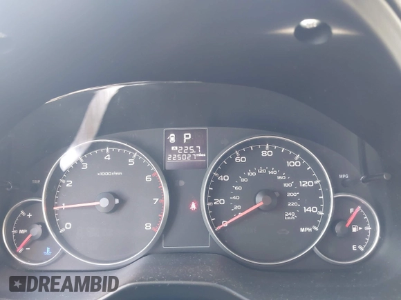 2014 Subaru Outback Premium with VIN 4S4BRBCC5E3247600, listed as a IAAI auction lot 42213039 with 225,027 mi miles and . Bid and sale history available at DreamBid. Image 7.