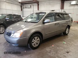 2012 Kia Sedona LX with VIN KNDMG4C72C6441773, listed as a Copart auction lot 79008684 with 167,143 mi miles and Clean Title. Bid and sale history available at carsss.com. Image 1.