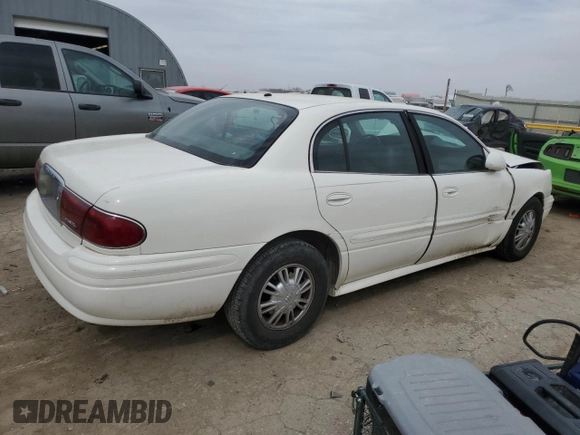 2005 Buick LeSabre Custom with VIN 1G4HP52K65U244743, listed as a Copart auction lot 49700035 with 167,538 mi miles and Salvage Title. Bid and sale history available at carsss.com. Image 3.