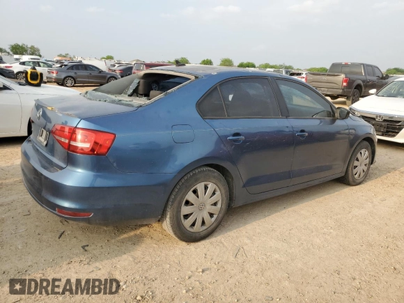 2015 Volkswagen Jetta S с VIN 3VW2K7AJ4FM279507, выставлен на аукционе Copart как лот 51367325 с пробегом 144 195 миль миль и Чистый • Clean title. История ставок и продаж доступна на DreamBid. Изображение 3.
