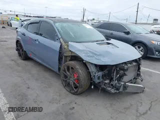 2019 Honda Civic Type R Touring z VIN SHHFK8G7XKU204670, wystawiony jako IAAI lot #38843824 z przebiegiem 57 195 mil mil oraz . Historia ofert i sprzedaży dostępna na DreamBid. Obrazek 1.
