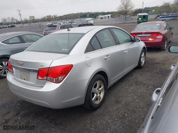2011 Chevrolet Cruze LT w/1FL with VIN 1G1PE5S93B7261862, listed as a IAAI auction lot 41949860 with 169,343 mi miles. Bid and sale history available at carsss.com. Image 4.