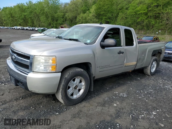 2007 Chevrolet Silverado 1500 1LT with VIN 1GCEK19J07E558994, listed as a Copart auction lot 55900515 with 118,863 mi miles and Clean Title. Bid and sale history available at DreamBid. Image 1.