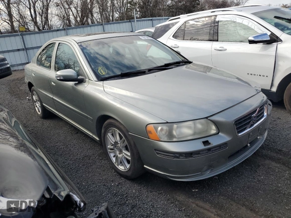 2007 Volvo S60 2.5L Turbo with VIN YV1RH592372623719, listed as a Copart auction lot 50138085 with 100,801 mi miles and Salvage Title. Bid and sale history available at carsss.com. Image 4.