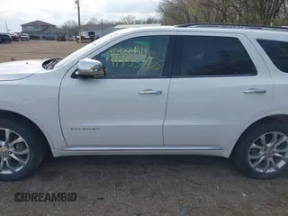 2016 Dodge Durango Citadel with VIN 1C4RDJEGXGC331569, listed as a IAAI auction lot 41933753 with 131,420 mi miles and . Bid and sale history available at DreamBid. Image 14.