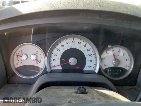 2007 Dodge Dakota SLT with VIN 1D7HW48K97S129387, listed as a Copart auction lot 74878664 with 137,525 mi miles and Salvage Title. Bid and sale history available at carsss.com. Image 9.