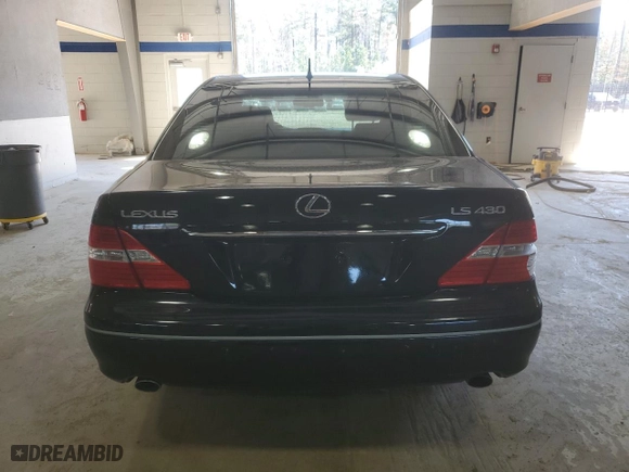 2004 Lexus LS 430 with VIN JTHBN36F040169706, listed as a Copart auction lot 50224085 with NaN miles and Clean Title. Bid and sale history available at carsss.com. Image 6.