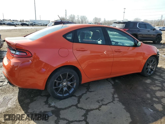2015 Dodge Dart SXT with VIN 1C3CDFBB0FD402920, listed as a Copart auction lot 51809795 with 116,824 mi miles and Clean Title. Bid and sale history available at DreamBid. Image 3.