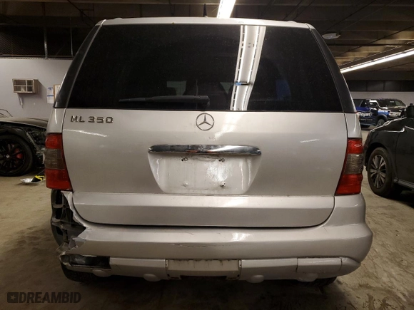 2005 Mercedes-Benz M-Class 3.7L with VIN 4JGAB57E15A563214, listed as a Copart auction lot 83582734 with 150,872 mi miles and Salvage Title. Bid and sale history available at carsss.com. Image 6.