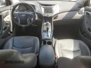 2013 Hyundai Elantra Limited with VIN KMHDH4AE4DU556768, listed as a Copart auction lot 47964085 with 180,594 mi miles and Clean Title. Bid and sale history available at carsss.com. Image 8.