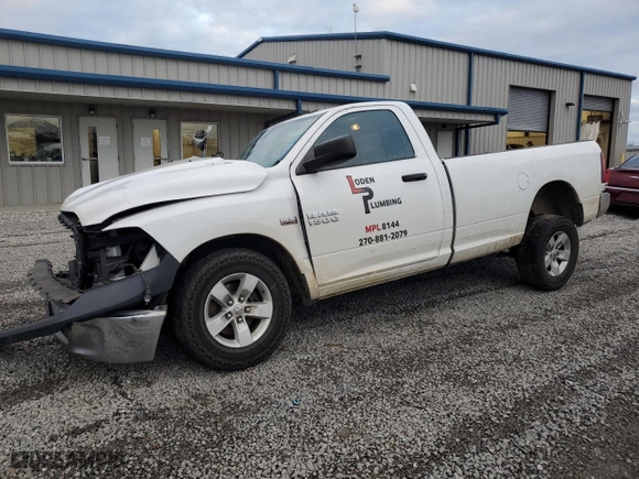 2017 Ram 1500 Tradesman with VIN 3C6JR6DT4HG521920, listed as a Copart auction lot 86617584 with 103,480 mi miles and Salvage Title. Bid and sale history available at carsss.com. Image 1.