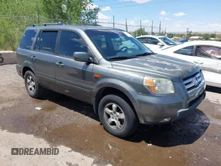 2008 Honda Pilot EX-L with VIN 5FNYF285X8B009623, listed as a IAAI auction lot 42417949 with 198,260 mi miles and . Bid and sale history available at DreamBid. Image 1.