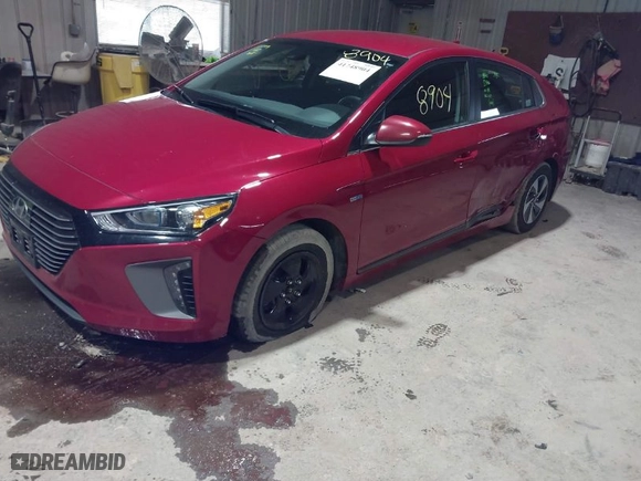 2019 Hyundai Ioniq Hybrid SEL with VIN KMHC75LC4KU116966, listed as a IAAI auction lot 41748904 with 83,545 mi miles. Bid and sale history available at carsss.com. Image 2.
