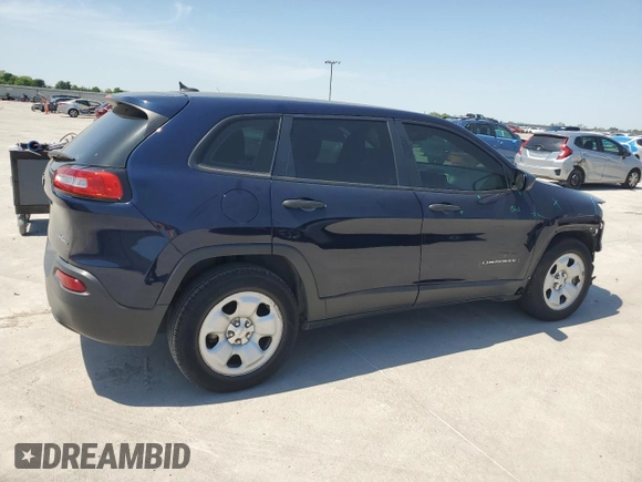 2016 Jeep Cherokee Altitude with VIN 1C4PJLAB2GW116661, listed as a Copart auction lot 53243165 with 94,708 mi miles and Salvage title. Bid and sale history available at DreamBid. Image 3.