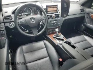 2009 Mercedes-Benz C 300 Sport with VIN WDDGF54X79R064231, listed as a Copart auction lot 58400805 with 90,789 mi miles and Salvage title. Bid and sale history available at DreamBid. Image 8.