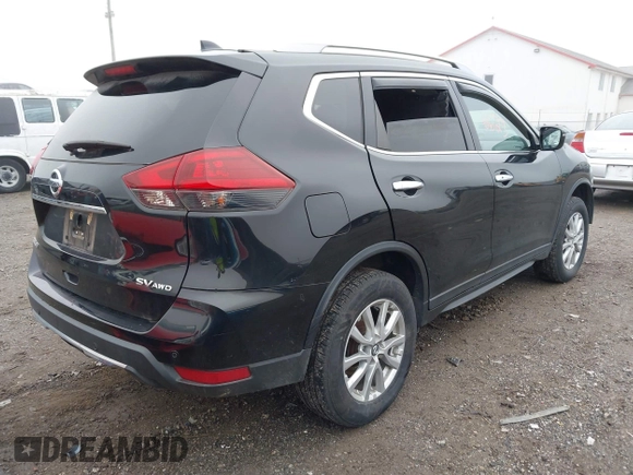 2020 Nissan Rogue S with VIN 5N1AT2MV7LC781417, listed as a IAAI auction lot 41076623 with 110,846 mi miles and . Bid and sale history available at DreamBid. Image 4.