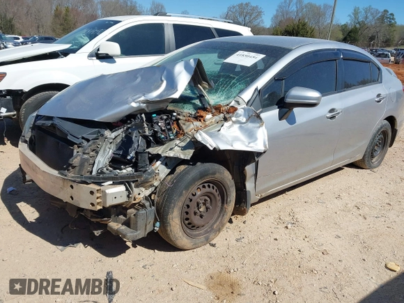 2014 Honda Civic LX with VIN 19XFB2F54EE023704, listed as a IAAI auction lot 41850454 with 196,703 mi miles and . Bid and sale history available at DreamBid. Image 2.