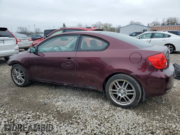 2007 Scion tC Spec with VIN JTKDE177970186278, listed as a Copart auction lot 52334765 with 162,069 mi miles and Salvage Title. Bid and sale history available at carsss.com. Image 2.