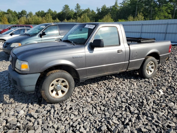 2007 Ford Ranger XL with VIN 1FTYR10D97PA23635, listed as a Copart auction lot 89351795 with 133,898 mi miles and Non Repairable. Bid and sale history available at carsss.com. Image 1.