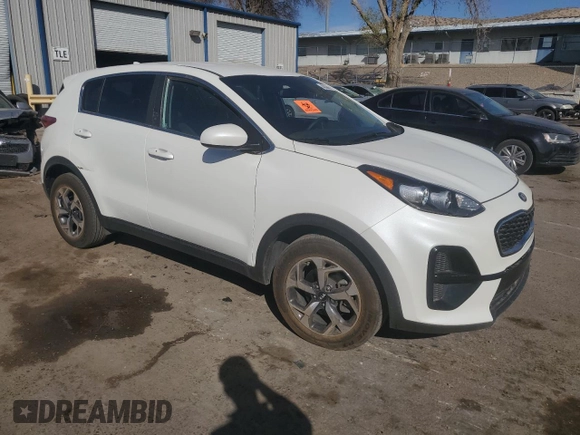 2022 Kia Sportage LX with VIN KNDPM3AC3N7017175, listed as a Copart auction lot 48300815 with 59,478 mi miles and Salvage Title. Bid and sale history available at carsss.com. Image 4.