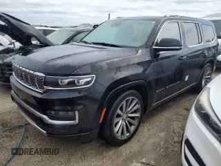 2022 Jeep Grand Wagoneer Series II with VIN 1C4SJVFJ8NS139713, listed as a Copart auction lot 75029004 with 35,797 mi miles and Non repairable. Bid and sale history available at DreamBid. Image 1.
