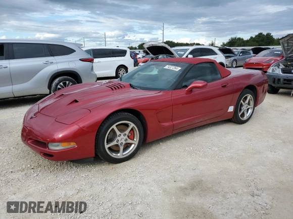 2001 Chevrolet Corvette with VIN 1G1YY32G715132225, listed as a Copart auction lot 74327264 with 0 mi miles and Non Repairable. Bid and sale history available at carsss.com. Image 1.