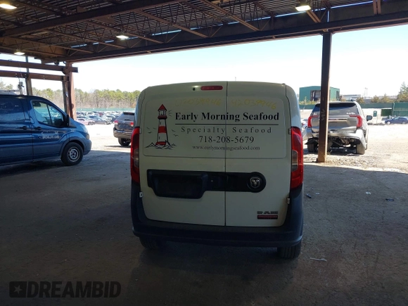 2021 Ram ProMaster City Cargo Tradesman with VIN ZFBHRFAB1M6T92441, listed as a IAAI auction lot 42039946 with 100,036 mi miles and . Bid and sale history available at DreamBid. Image 17.