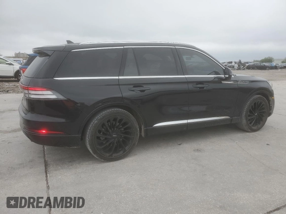 2021 Lincoln Aviator Reserve with VIN 5LM5J7WCXMGL17366, listed as a Copart auction lot 51515555 with 44,232 mi miles and Clean title. Bid and sale history available at DreamBid. Image 3.