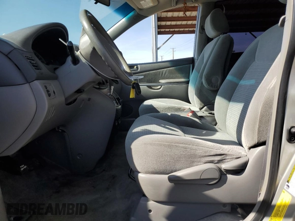2007 Toyota Sienna CE with VIN 5TDZK23C57S061905, listed as a Copart auction lot 52210365 with 199,591 mi miles and Salvage Title. Bid and sale history available at carsss.com. Image 7.