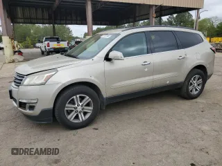2015 Chevrolet Traverse LT with VIN 1GNKRGKD4FJ359434, listed as a Copart auction lot 51187745 with 164,803 mi miles and Salvage Title. Bid and sale history available at carsss.com. Image 1.