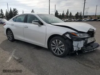 2019 Lexus ES with VIN 58ABZ1B1XKU007550, listed as a Copart auction lot 53268295 with 28,515 mi miles and Salvage Title. Bid and sale history available at carsss.com. Image 4.