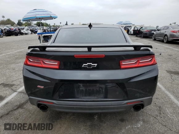 2016 Chevrolet Camaro 2SS with VIN 1G1FH1R78G0130880, listed as a Copart auction lot 54363505 with 50,244 mi miles and Salvage title. Bid and sale history available at DreamBid. Image 6.