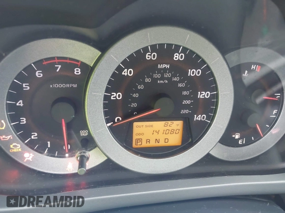 2008 Toyota RAV4 Sport with VIN JTMZD32V686066437, listed as a IAAI auction lot 42573553 with 141,080 mi miles and . Bid and sale history available at DreamBid. Image 7.