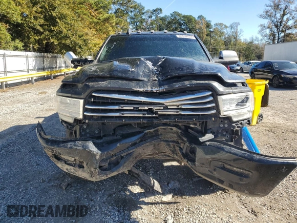 2019 Ram 3500 Longhorn with VIN 3C63RRNL7KG536797, listed as a Copart auction lot 83592624 with 0 mi miles and Non Repairable. Bid and sale history available at carsss.com. Image 5.