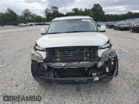 2014 Infiniti QX80 with VIN JN8AZ2NF3E9552182, listed as a Copart auction lot 71365274 with 140,903 mi miles and Salvage Title. Bid and sale history available at carsss.com. Image 5.